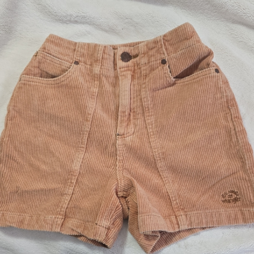 Wrangler Light Brown Corduroy Shorts